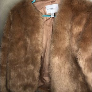 Carolina Belle faux fur jacket